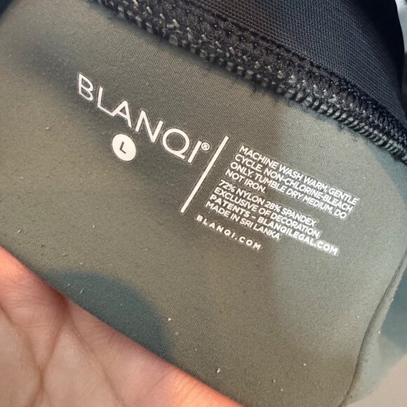 BLANQI adjustable racerback nursing bra in olive green size L - Picture 7 of 8